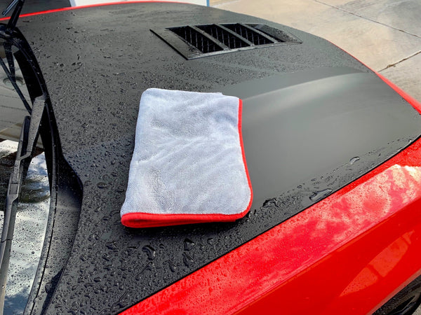 Car Drying Towels - Redline Finish